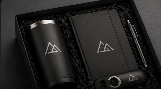 Curated gift set in a branded box