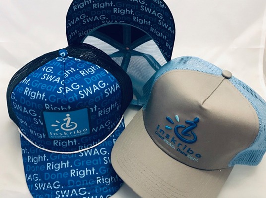 Custom branded headwear