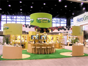 Promotional food and snack booth